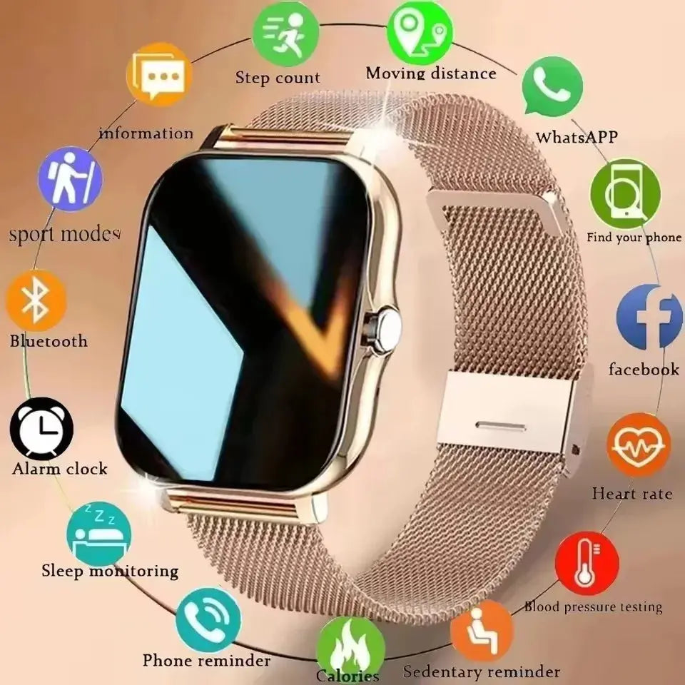 VYOPBC Smart Watch - Bluetooth Calling & Health Monitoring ryshop